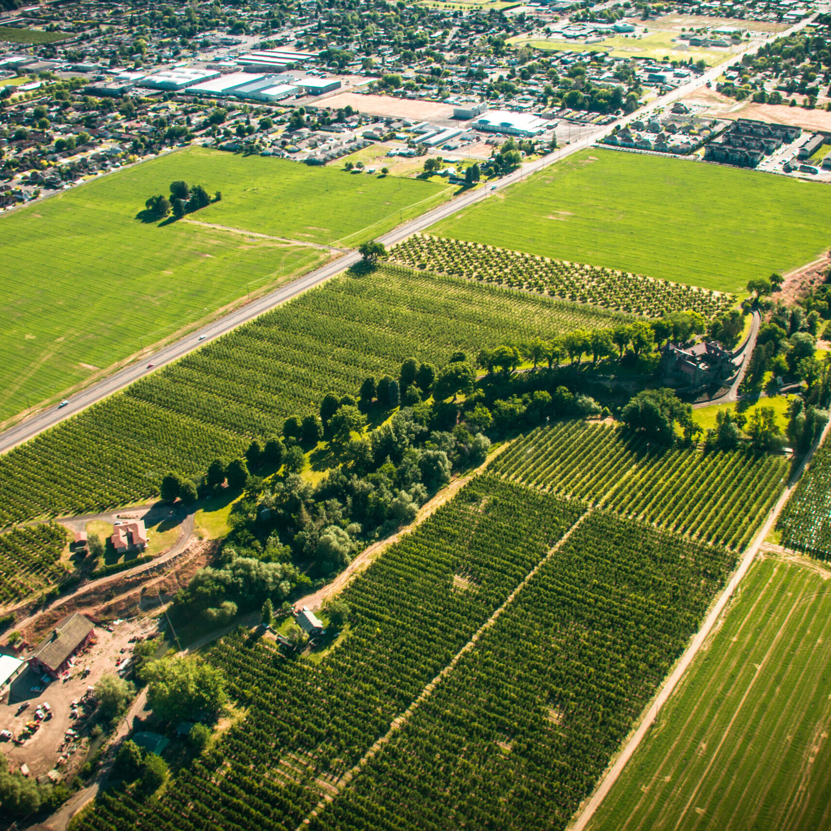 agricultural well and pump services farm fields