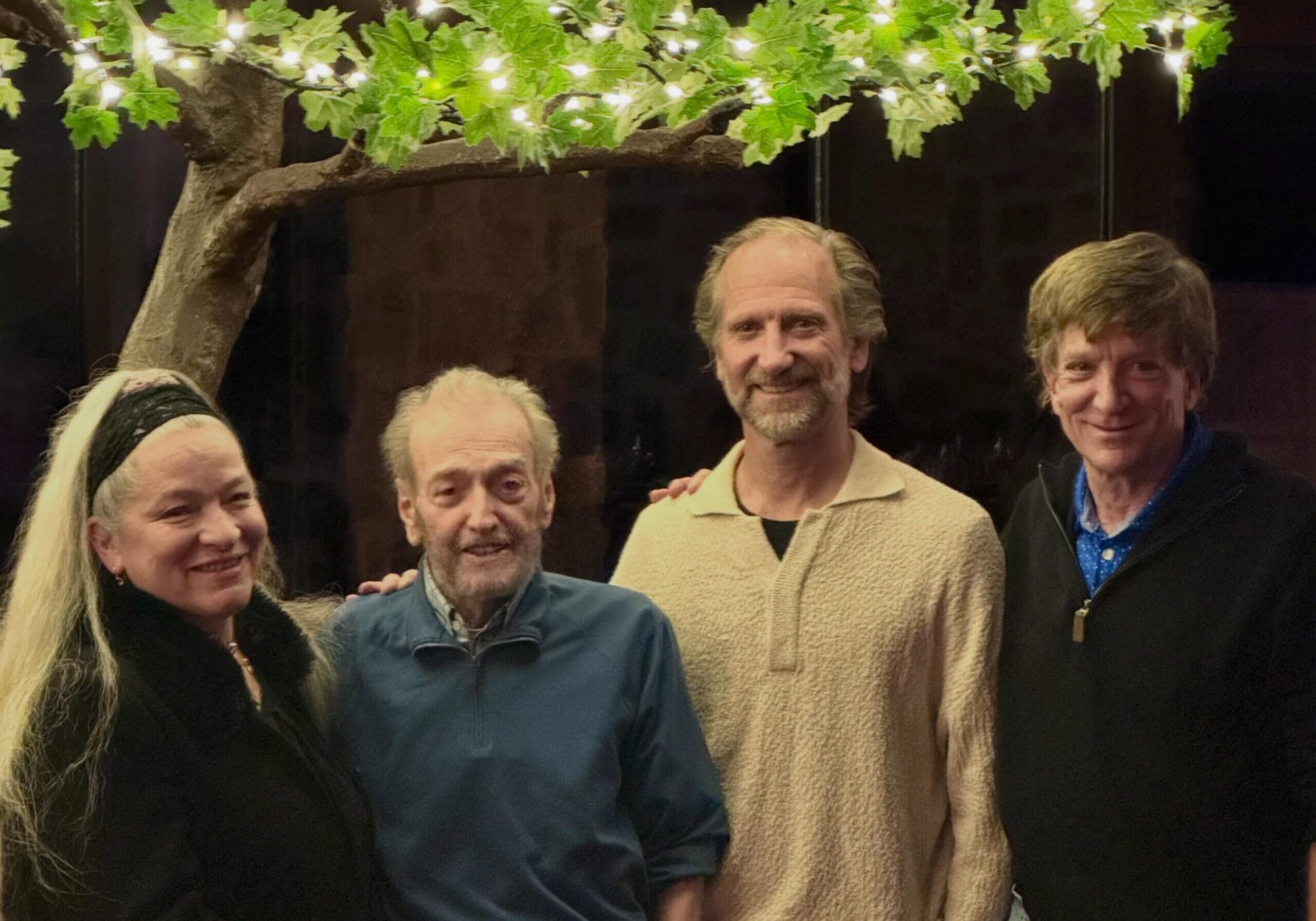 Doug and Mike celebrating their dad, Don Picatti's 95th birthday